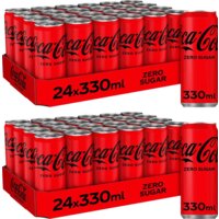 Een afbeelding van Coca-Cola Zero Sugar 2-tray pakket