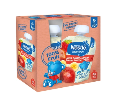 pdp-image-Nestlé Fruit appel banaan aardbei 6+ bel