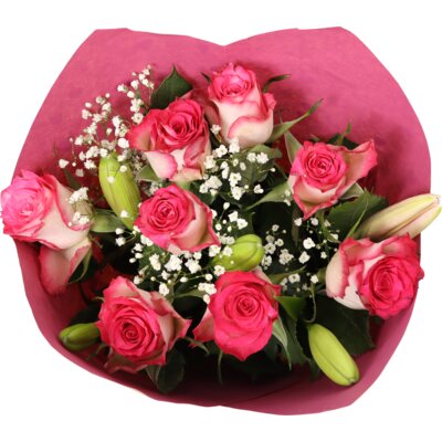 pdp-image-AH Moederdag rozenboeket met violieren