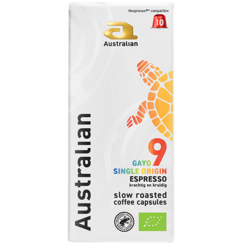 Een afbeelding van Australian Gayo espresso capsules