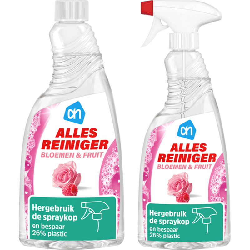 Een afbeelding van AH allesreiniger bloemen & fruit pakket