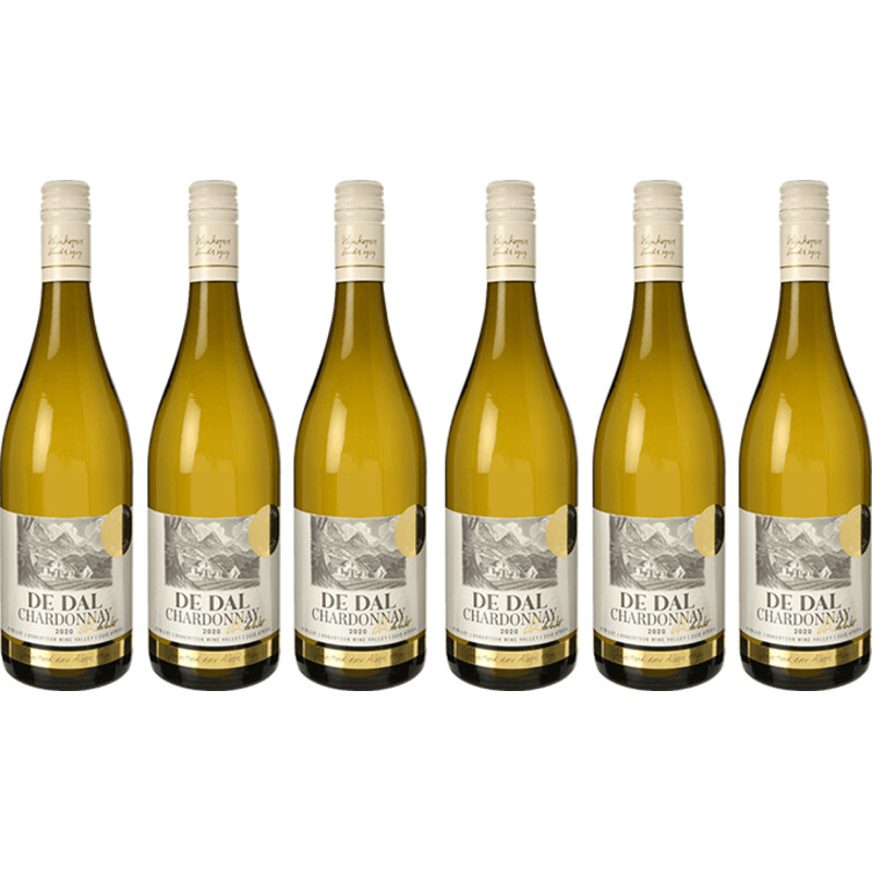 Een afbeelding van AH Excellent De Dal chardonnay 6 flessen