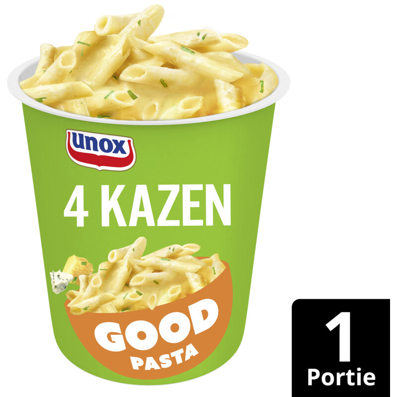Een afbeelding van Unox Good pasta 4 kazen