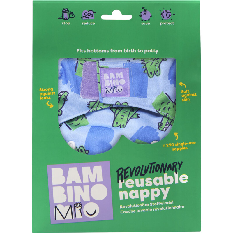 Een afbeelding van Bambino Mio Revolutionaire wasbare luier