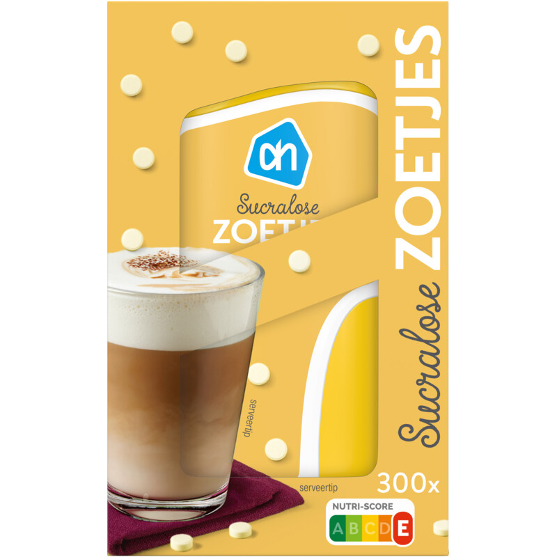Een afbeelding van AH Sucralose zoetjes
