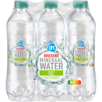 Een afbeelding van AH Bruisend mineraalwater munt 6-pack