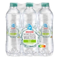 AH Bruisend mineraalwater munt 6-pack