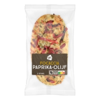 AH Focaccia paprika olijf