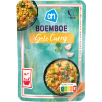 Een afbeelding van AH Boemboe gele curry