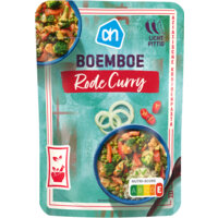 Een afbeelding van AH Boemboe rode curry