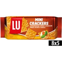 Een afbeelding van LU Mini crackers tomaat & basilicum