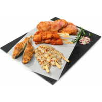 Een afbeelding van AH BBQ vis en kip bundel