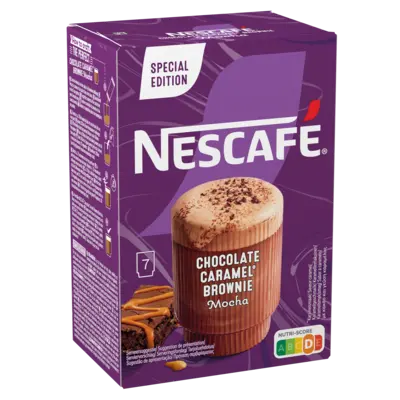 pdp-image-Nescafé Chocolate caramel brownie oploskoffie