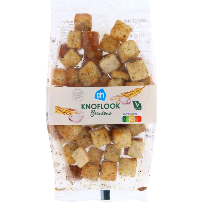 Een afbeelding van AH Knoflook croutons
