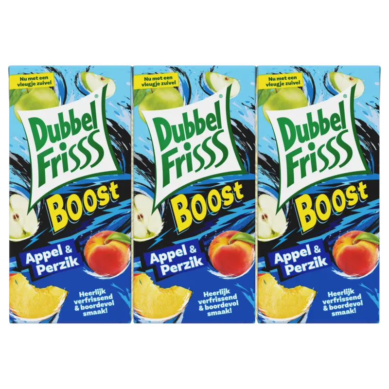 Boost appel & perzik 6-pack