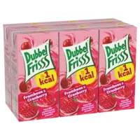 DubbelFrisss 1kcal framboos & cranberry 6-pack