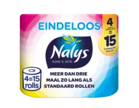 Nalys Eindeloos toiletpapier 2-laags 4=15 rol