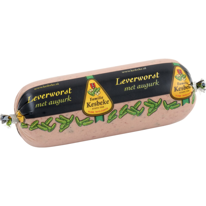 Een afbeelding van Kesbeke Leverworst met augurk