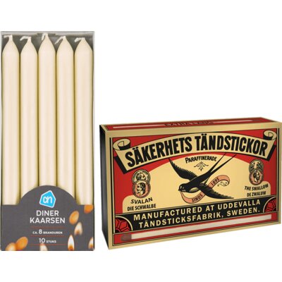 pdp-image-AH Dinerkaars ivoor en lucifers pakket