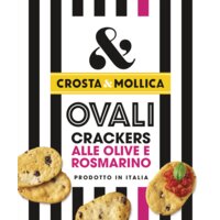 Afbeelding van Crosta & Mollica Ovali crackers olijf & rozemarijn