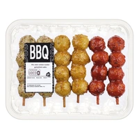 AH BBQ mix mini varken-runder gehaktbal bel