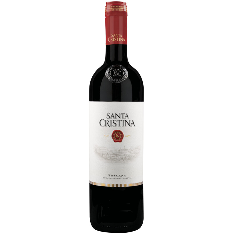 Een afbeelding van Antinori Santa cristina toscana rosso
