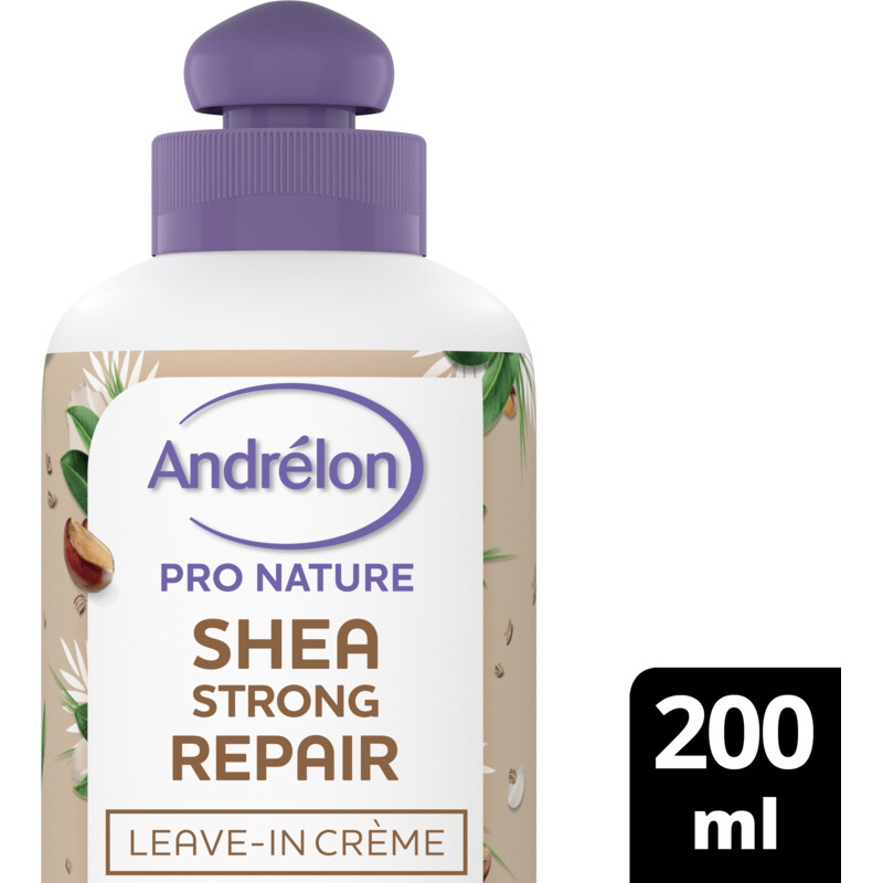 Een afbeelding van Andrélon Pro nature shea strong repair leave-in