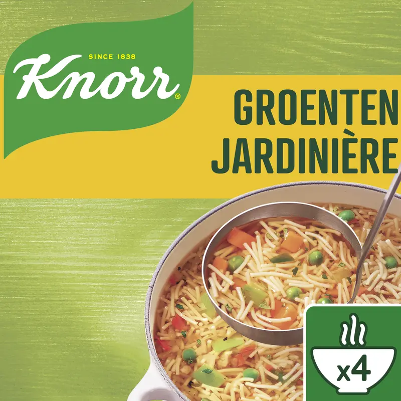 Knorr Groentensoep bel