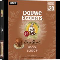 Een afbeelding van Douwe Egberts Excellent mocca capsules