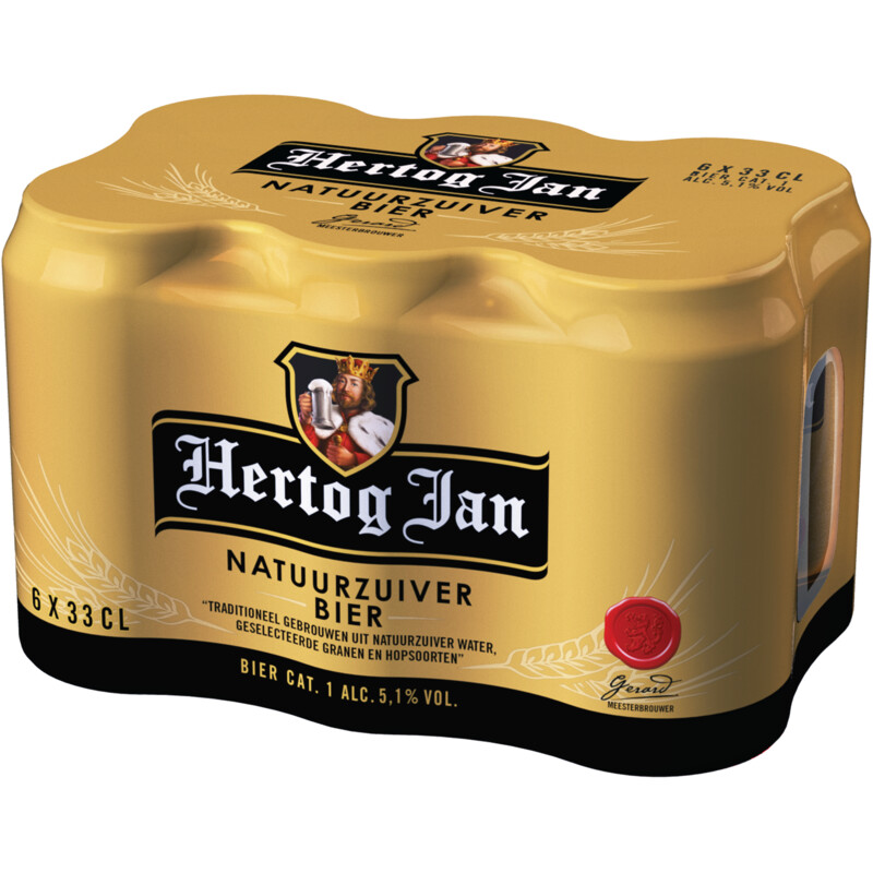 Een afbeelding van Hertog Jan Natuurzuiver bier 6-pack