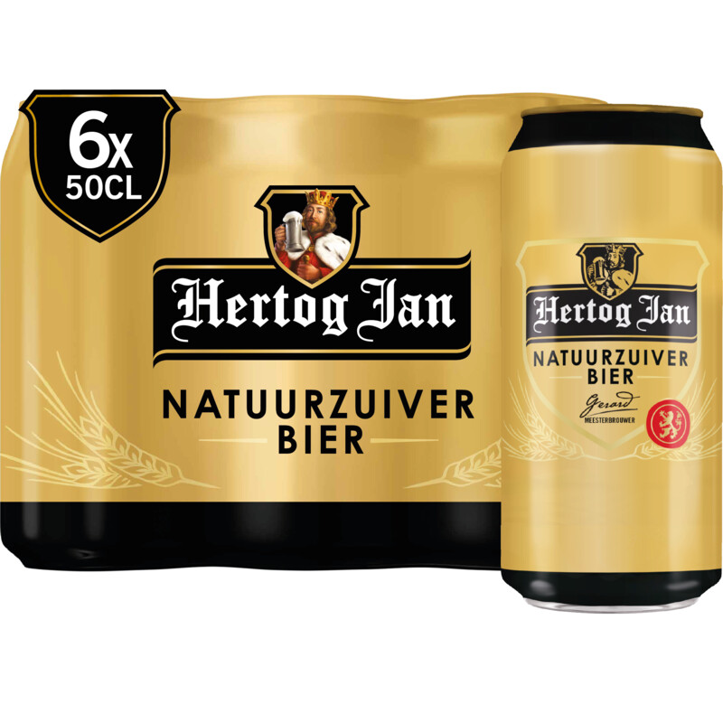 Een afbeelding van Hertog Jan Natuurzuiver bier 6-pack