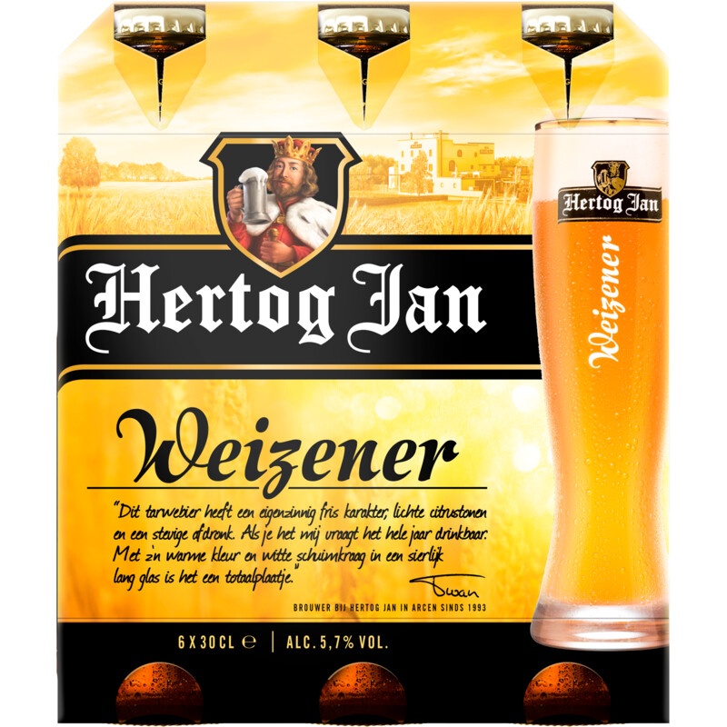 Een afbeelding van Hertog Jan Weizener 6-pack