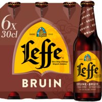 Een afbeelding van Leffe Bruin abdijbier 6-pack