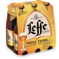 Een afbeelding van Leffe Tripel abdijbier 6-pack