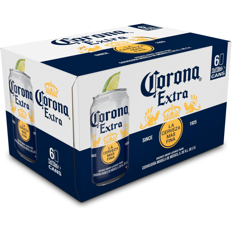 Een afbeelding van Corona Extra bier 6-pack