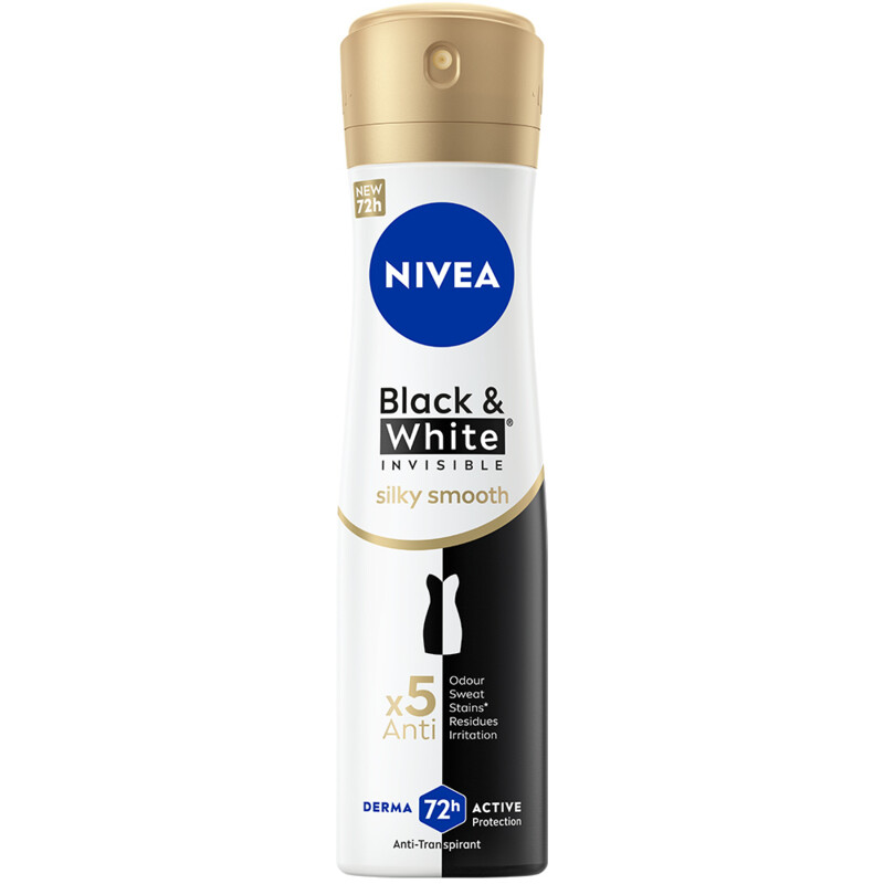 NIVEA Black&white silky smooth spray