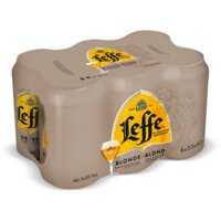 Een afbeelding van Leffe Blond abdijbier 6-pack