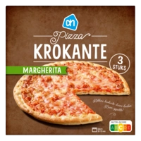 AH Pizza krokante margherita 3 stuks