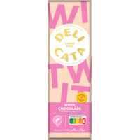 Afbeelding van Delicata Reep witte chocolade met vanille aroma