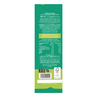 pdp-image-Delicata Reep melkchocolade hazelnoot