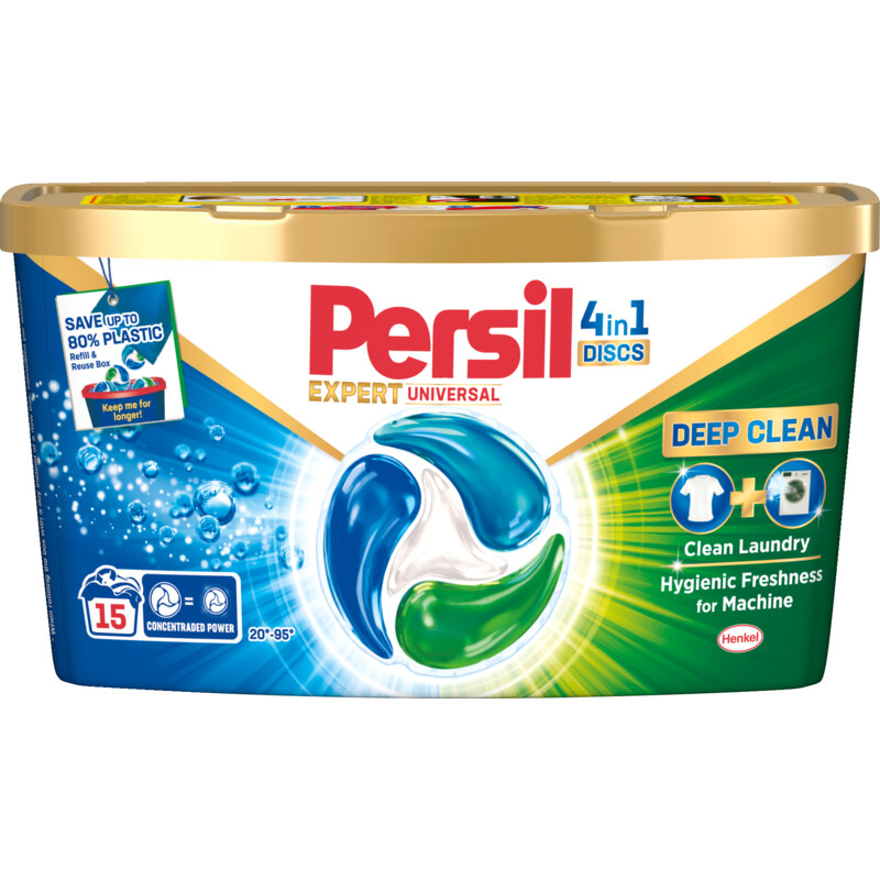 Een afbeelding van Persil Deep clean wasmiddel capsules universal
