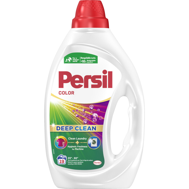Een afbeelding van Persil Deep clean wasmiddel vloeibaar kleur