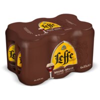 Een afbeelding van Leffe Bruin abdijbier 6-pack