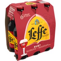 Een afbeelding van Leffe Ruby 6-pack