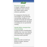 Een afbeelding van A.Vogel Geriaforce doorbloeding tabletten