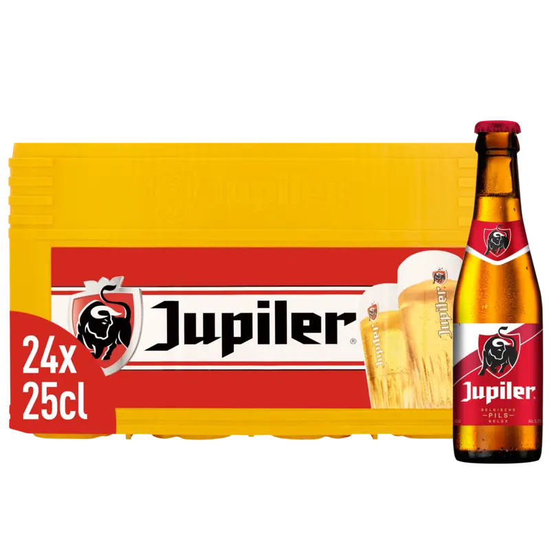 Jupiler Belgisch pils krat