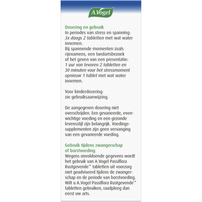 pdp-image-A.Vogel Passiflora rustgevende1* tabletten
