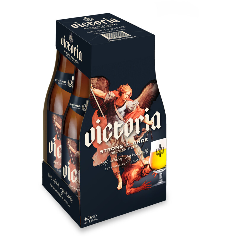Een afbeelding van Victoria Strong blond 4-pack