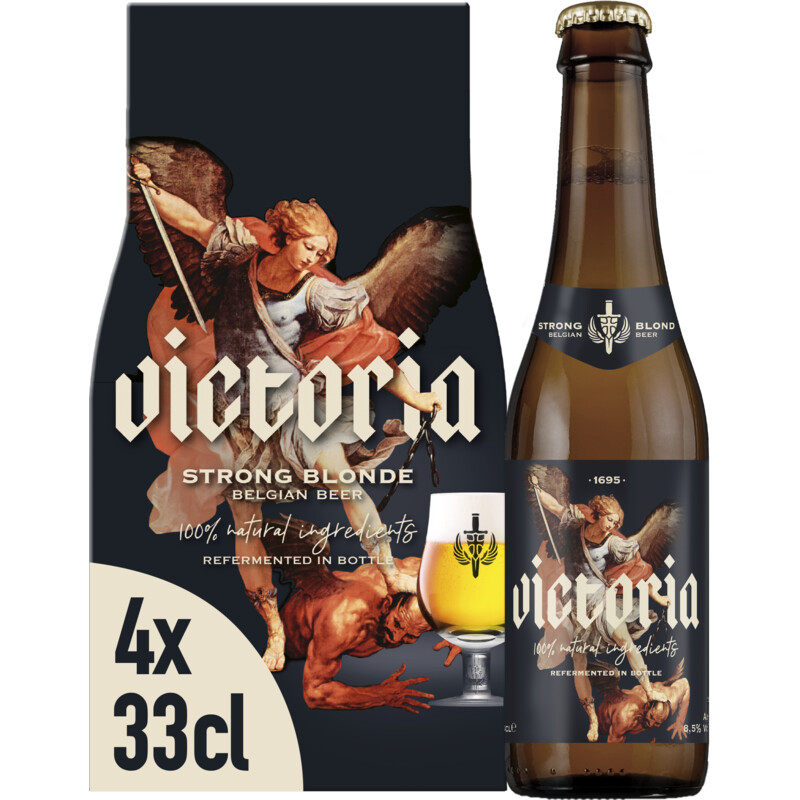 Een afbeelding van Victoria Strong blond 4-pack