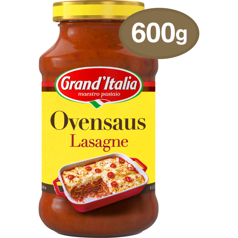 Een afbeelding van Grand' Italia Ovensaus lasagne